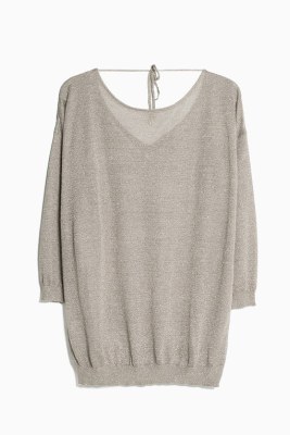 silberfarbener Pullover von MANGO, 19,99 &#x20AC;