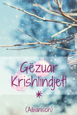 Frohe Weihnachten in 60 Sprachen Frohe Weihnachten in 60 Sprachen