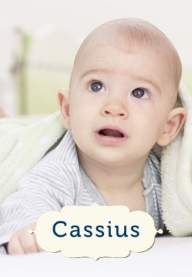 Seltene Jungennamen: Cassius - &quot;angelehnt an einen r&#xF6;mischen Familiennamen&quot;