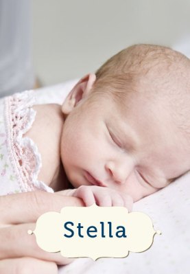 Stella: lateinischer Ursprung, Bedeutung: Stern