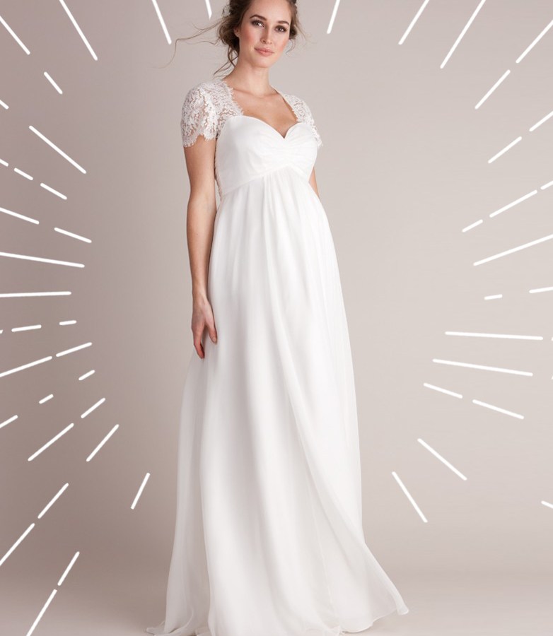 Brautkleider für Schwangere: Das sind die schönsten Modelle