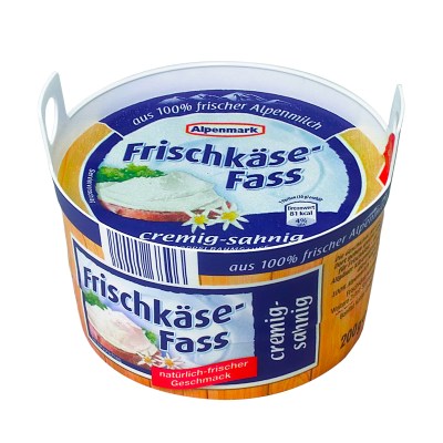 Alpenmark Frischkäse-Fass