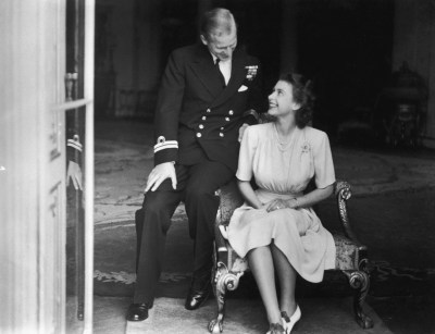 Prinz Philip und Königin Elisabeth II., 1947