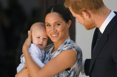 Harry und Meghan mit Archie, 2019