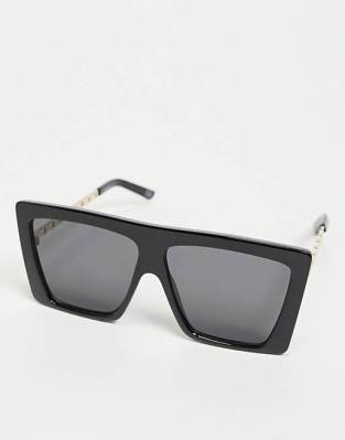 Eckige Sonnenbrille von Asos