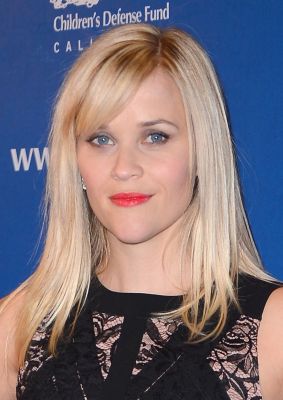 Ponyfrisuren für herzförmige Gesichter: Reese Witherspoon