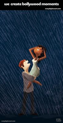 "Wir kreieren Bollywood-Momente." "Wir kreieren Bollywood-Momente."