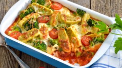 &Uuml;berbackene Maultaschen