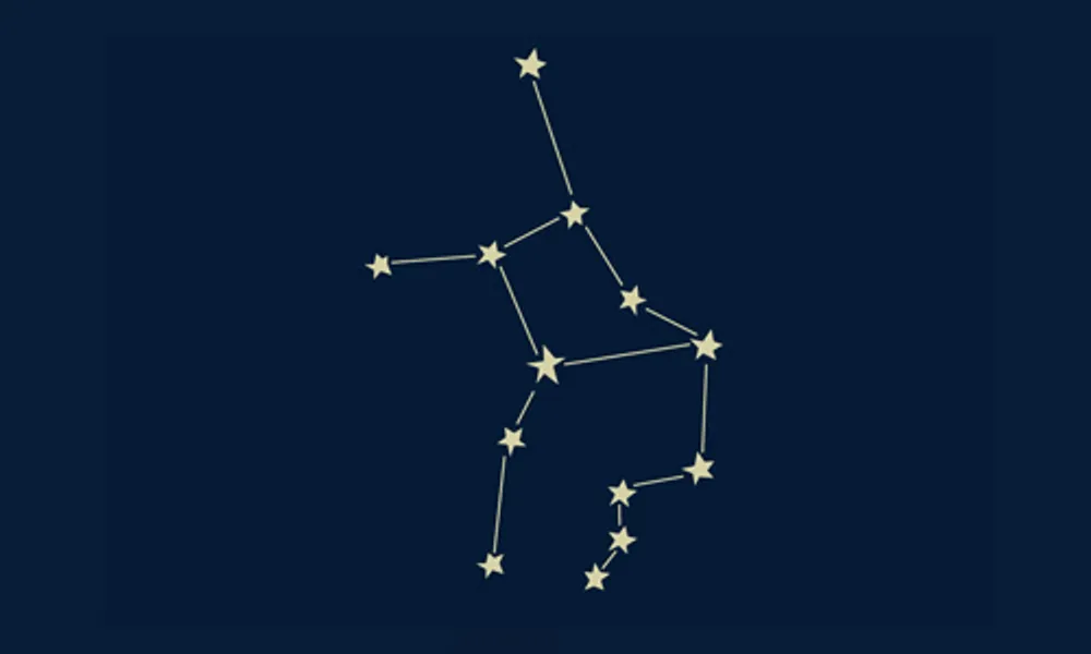Sternenkonstellation Sternzeichen Jungfrau