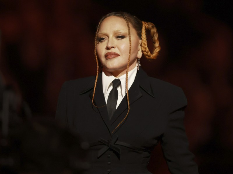 Madonna auf ihrem Auftritt bei den GRAMMYS