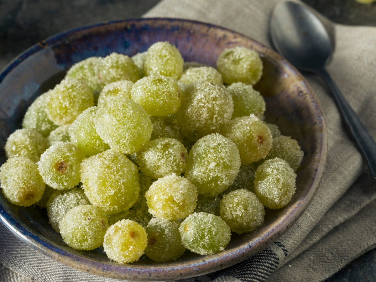 Gefrorene Weintrauben: Dieser TikTok-Snack ist perfekt für heiße Tage