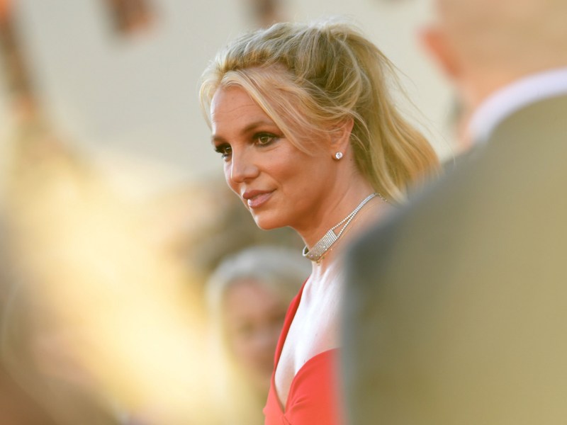Britney Spears auf einer Filmpremiere
