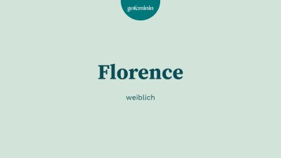 Babynamentafel Florence