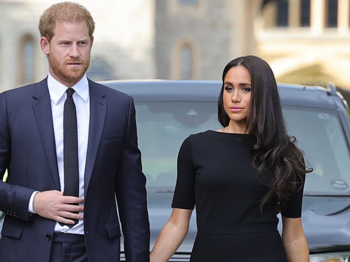 Prinz Harry & Meghan im Buckingham Palast