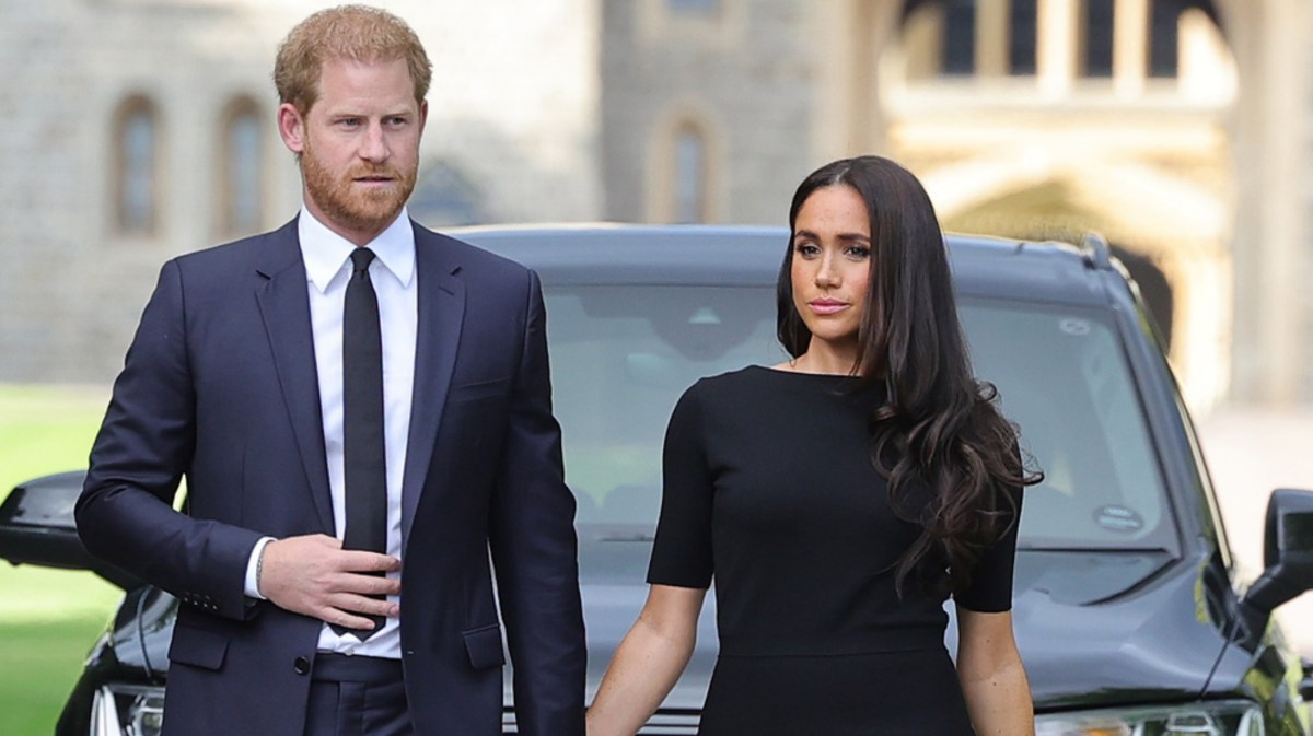 Prinz Harry & Meghan im Buckingham Palast