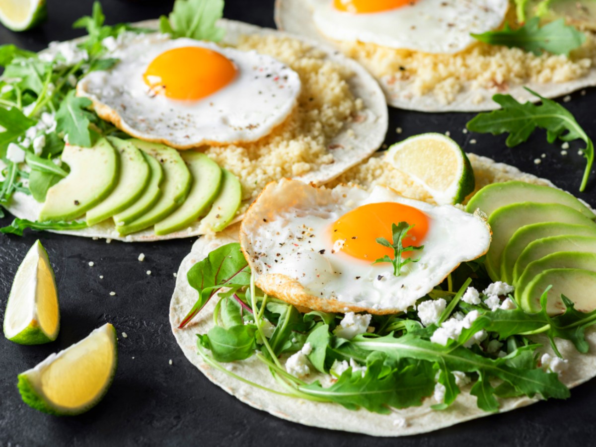 Frühstückseier auf die etwas andere Art: Fried Feta Eggs