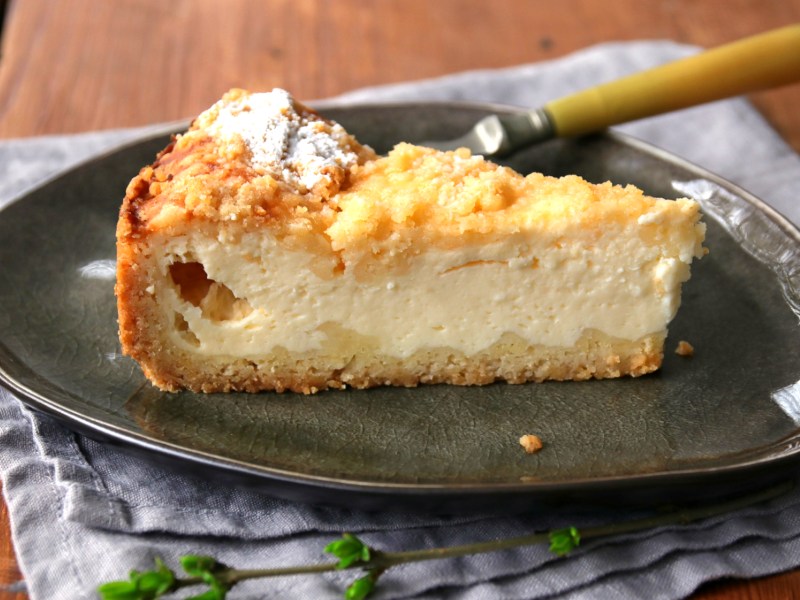 Sündhaft gut: Käsekuchen mit knusprig-zarten Streuseln