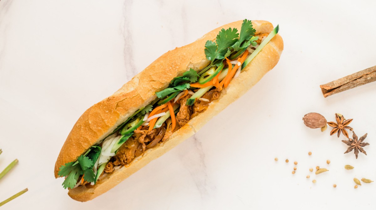 Satay Chicken Banh Mi