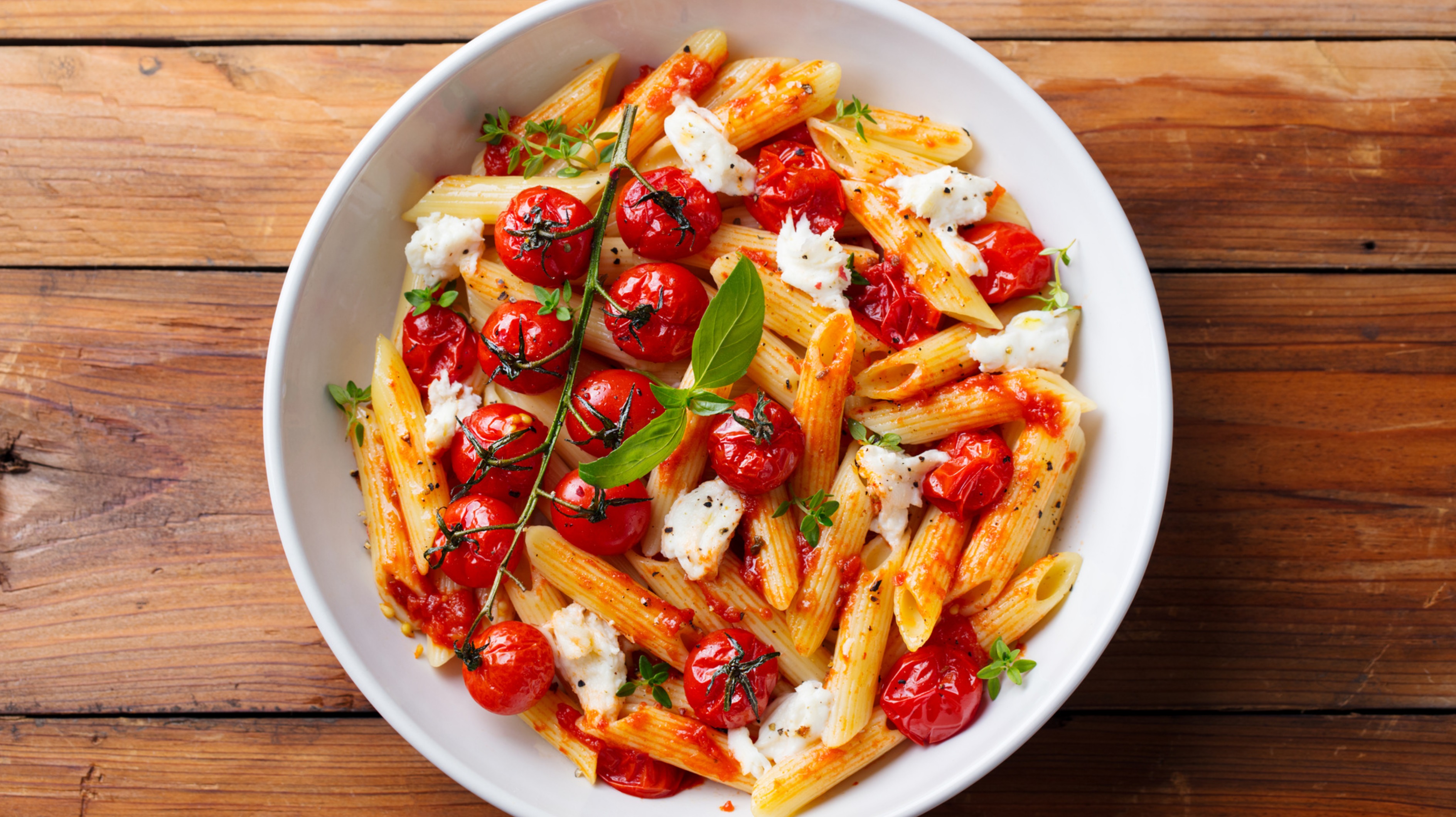 "Caprese"-Nudelsalat