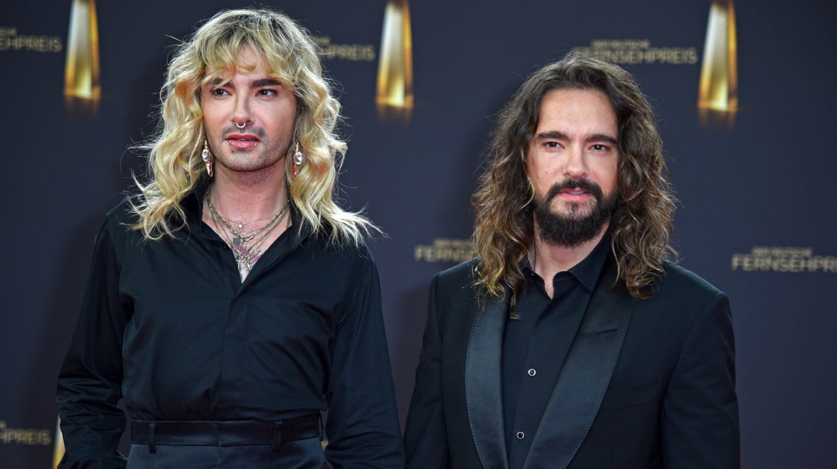 Bill Kaulitz und Tom Kaulitz beim Deutschen Fernsehpreis 2023