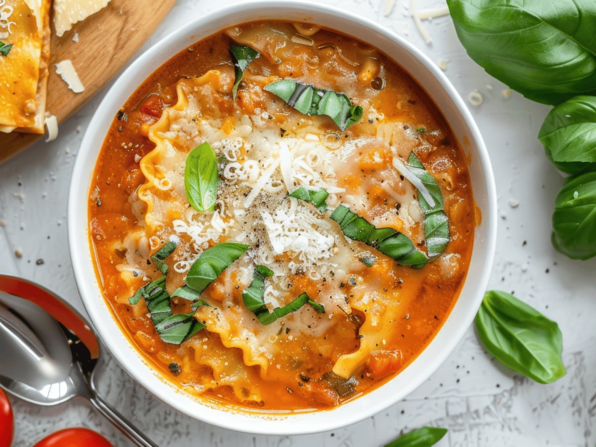 Lasagne-Suppe: Blitzrezept für Faule