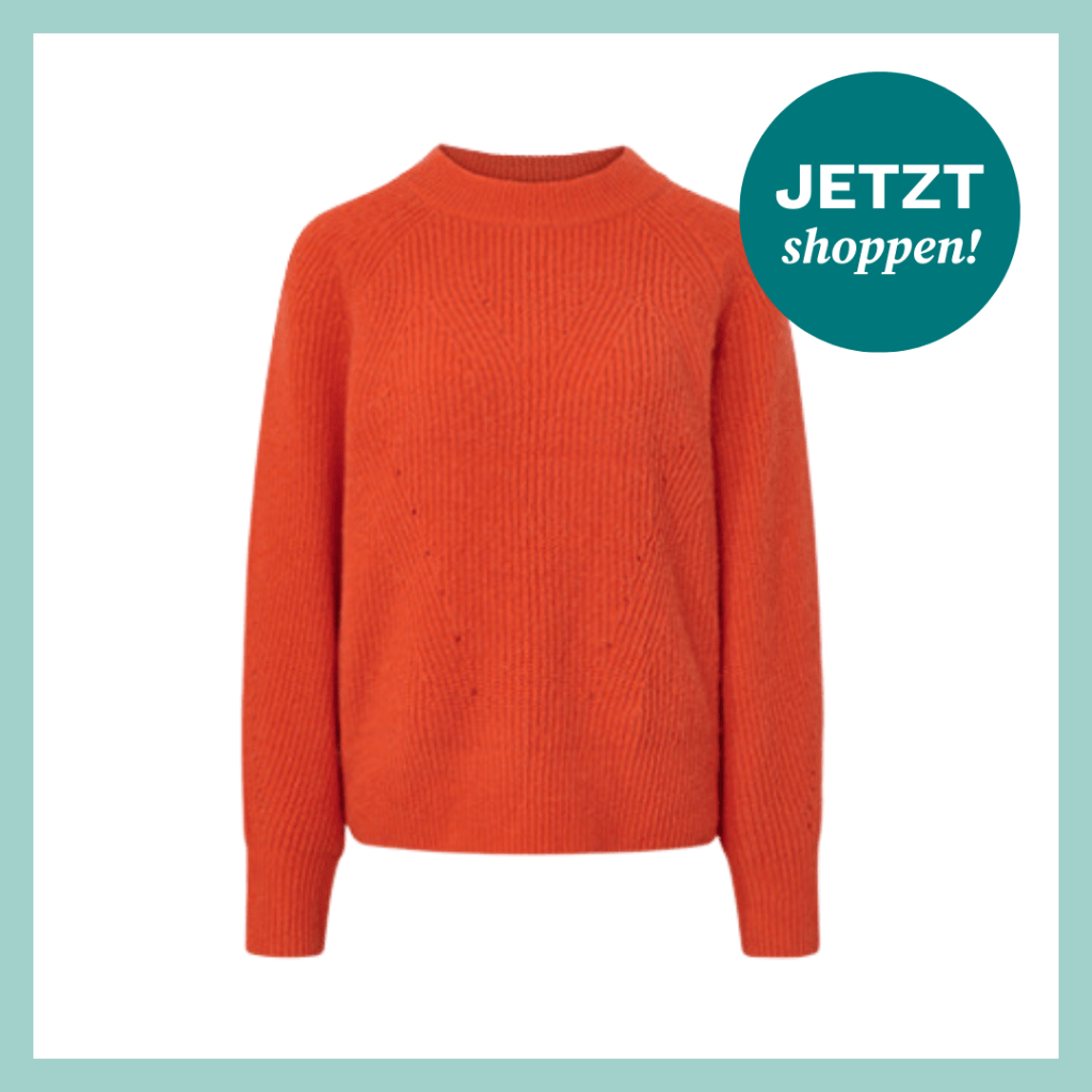 Strickpullover mit Rundhalsausschnitt 