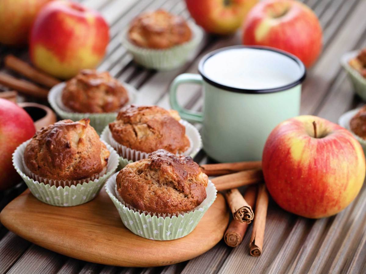 Apfel-Zimt-Muffins