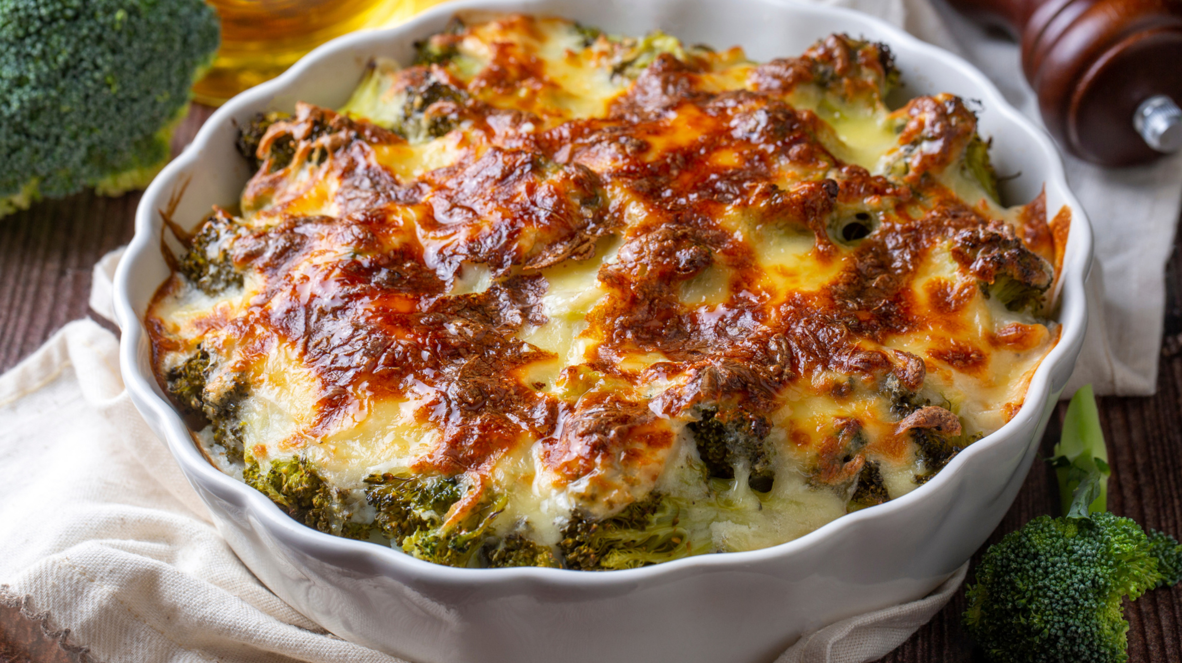 Nudelauflauf mit Thunfisch und Brokkoli