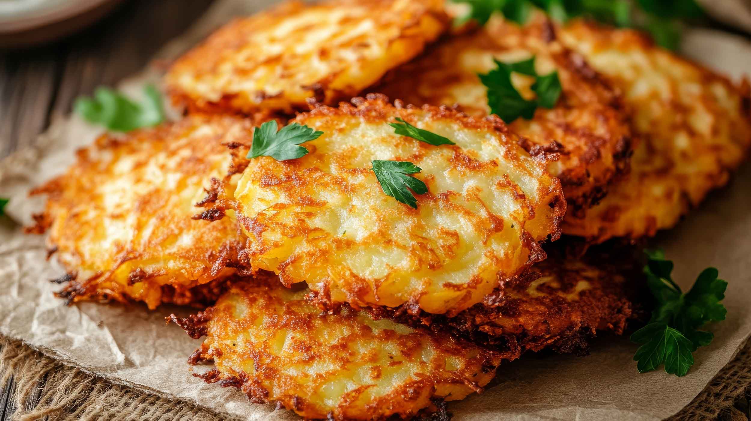 Knusprige Kartoffelpuffer: Einfaches Rezept