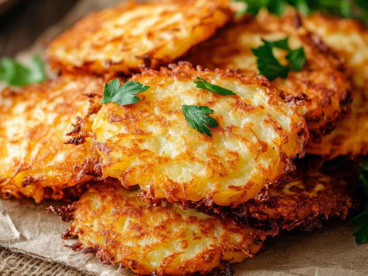 Kartoffelpuffer aus 5 Zutaten: Einfaches Rezept für den Kartoffel-Klassiker