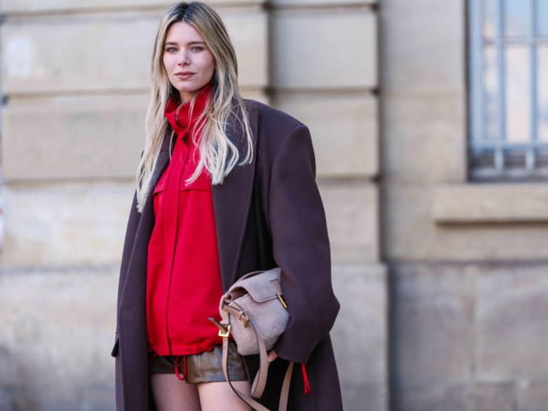 Streetstyle Paris Rot