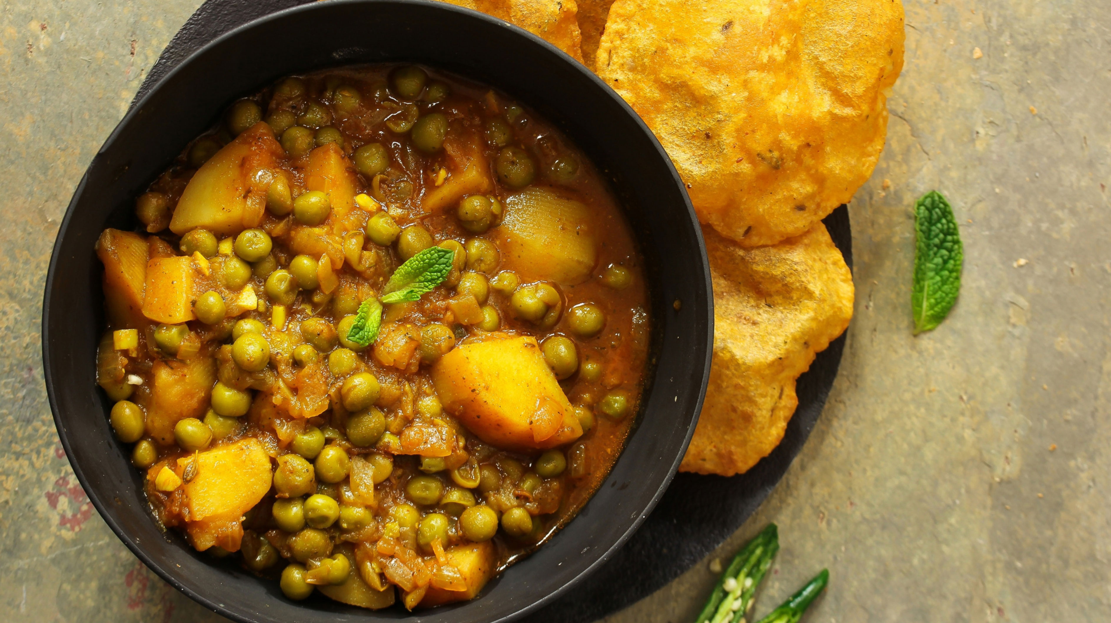 Veganes Kartoffelcurry
