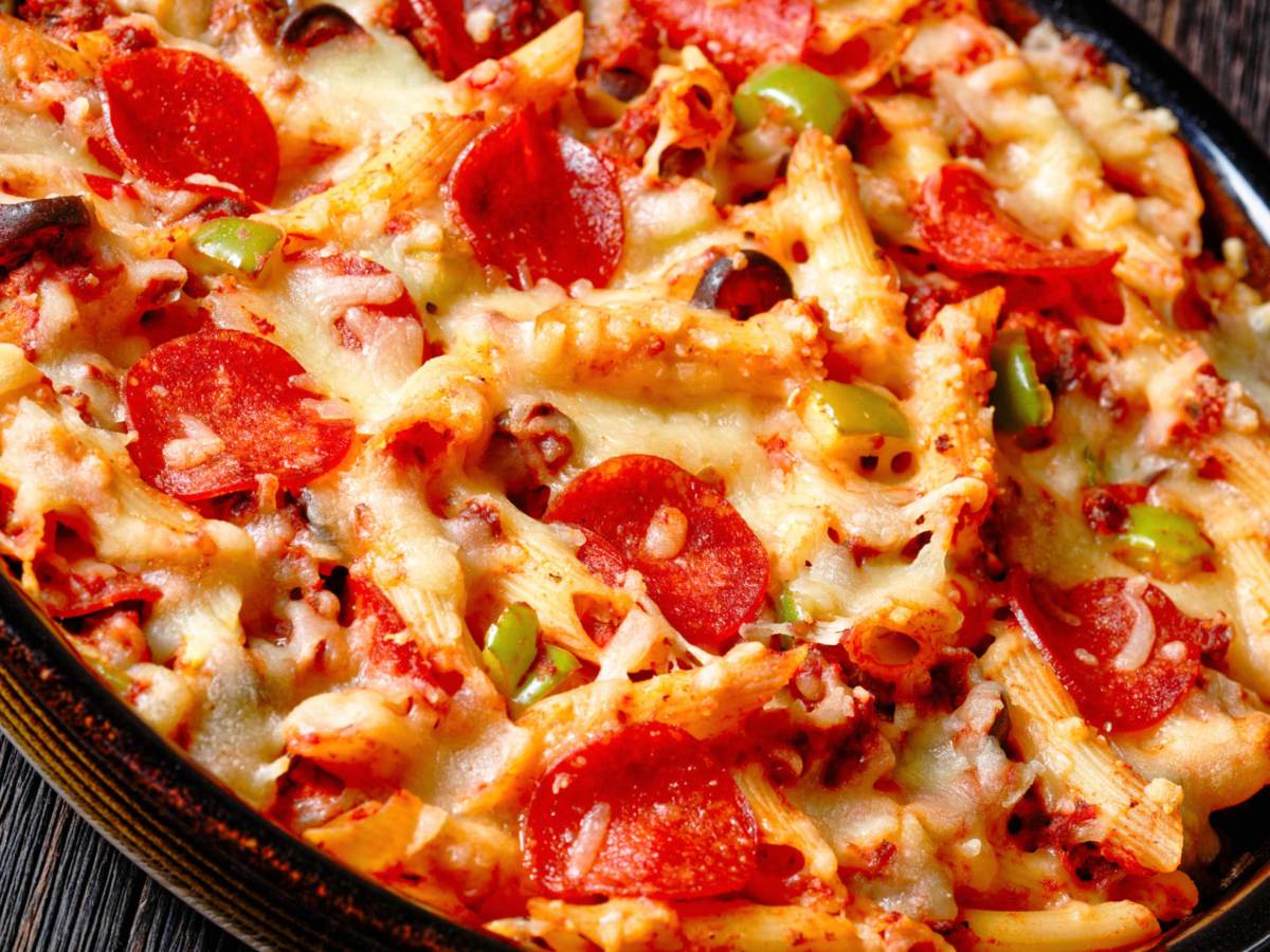 Nudelauflauf „Pizza-Style“: Der Schlemmer-Hit für die ganze Familie