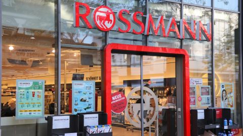 Rossmann Filiale von außen