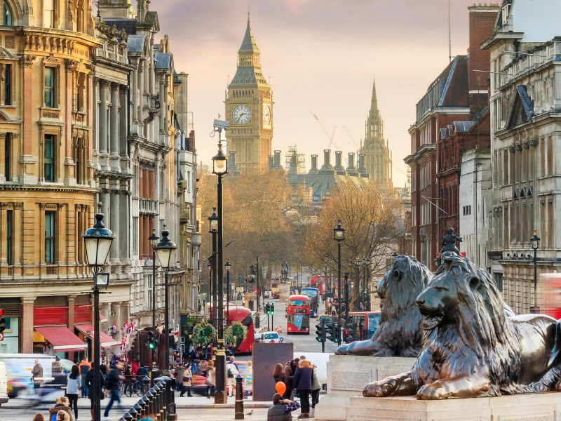 Bild von London mit Blick auf Big Ben.