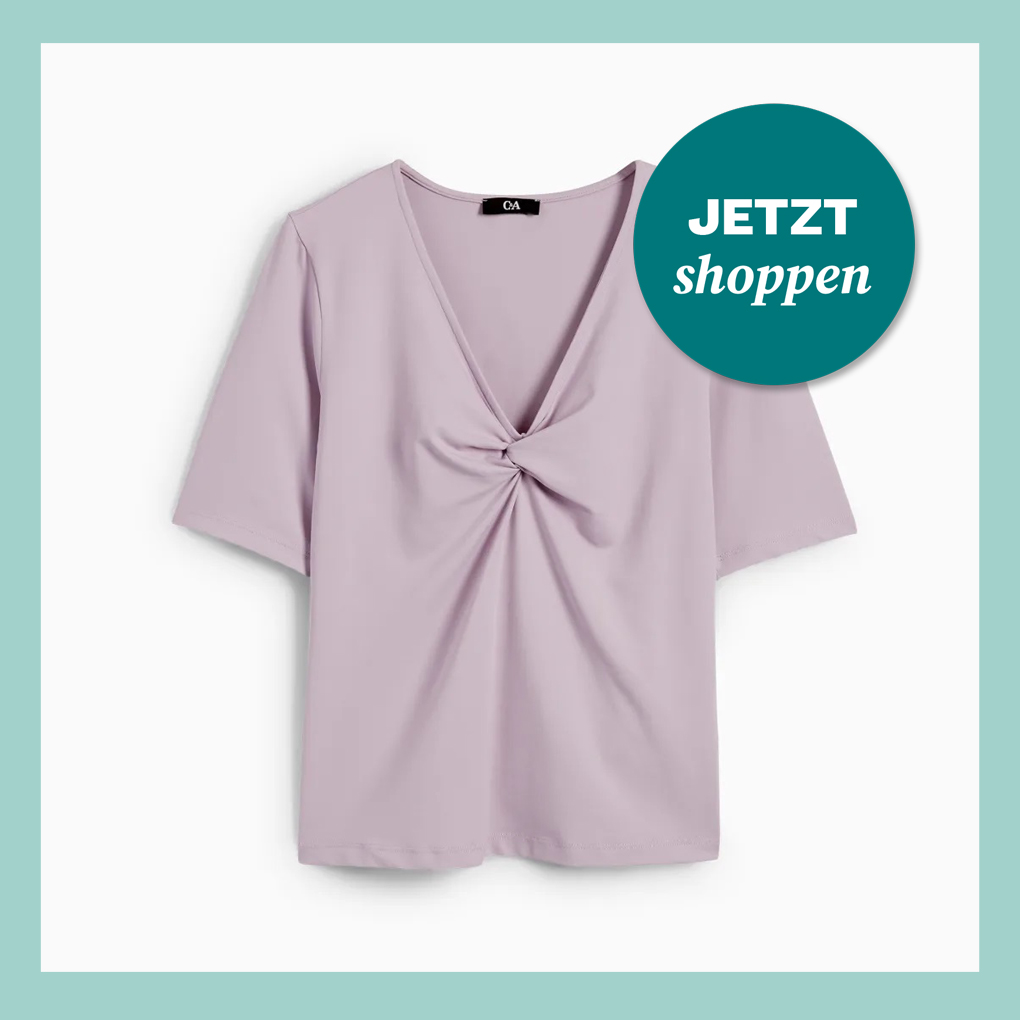 T-Shirt C&A Lila