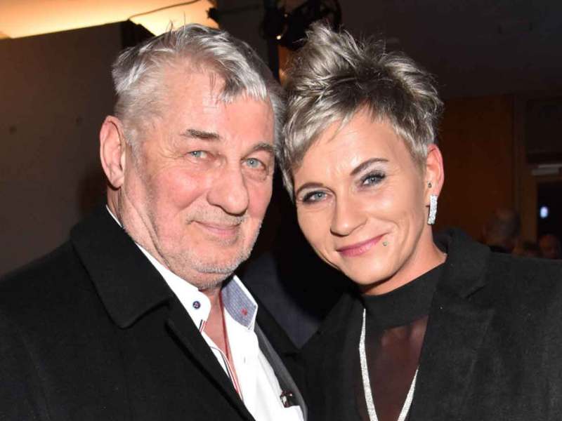 Heinz Hoenig und seine Frau Annika auf einem Event 2019.