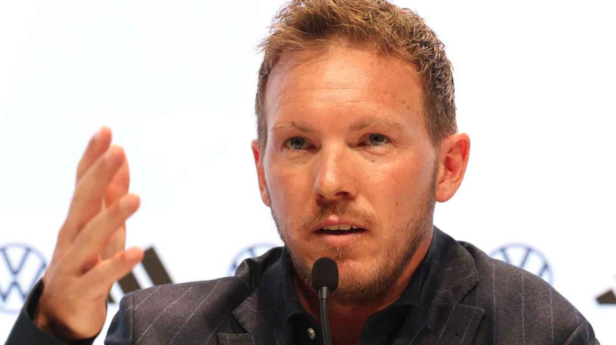 Julian Nagelsmann bei der Bekanntgabe des EM-Kaders.