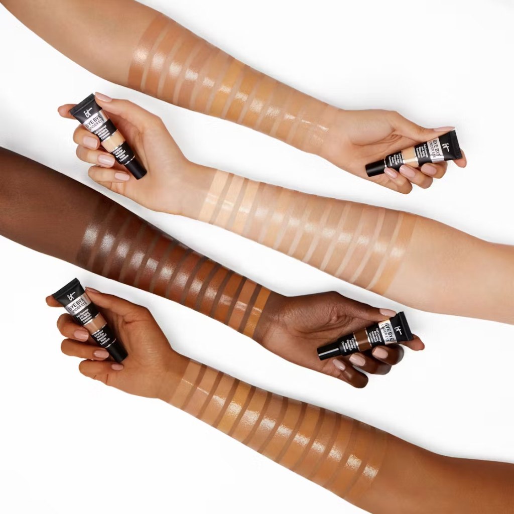 Arme mit Shades von Bye Bye Under Eye Concealer