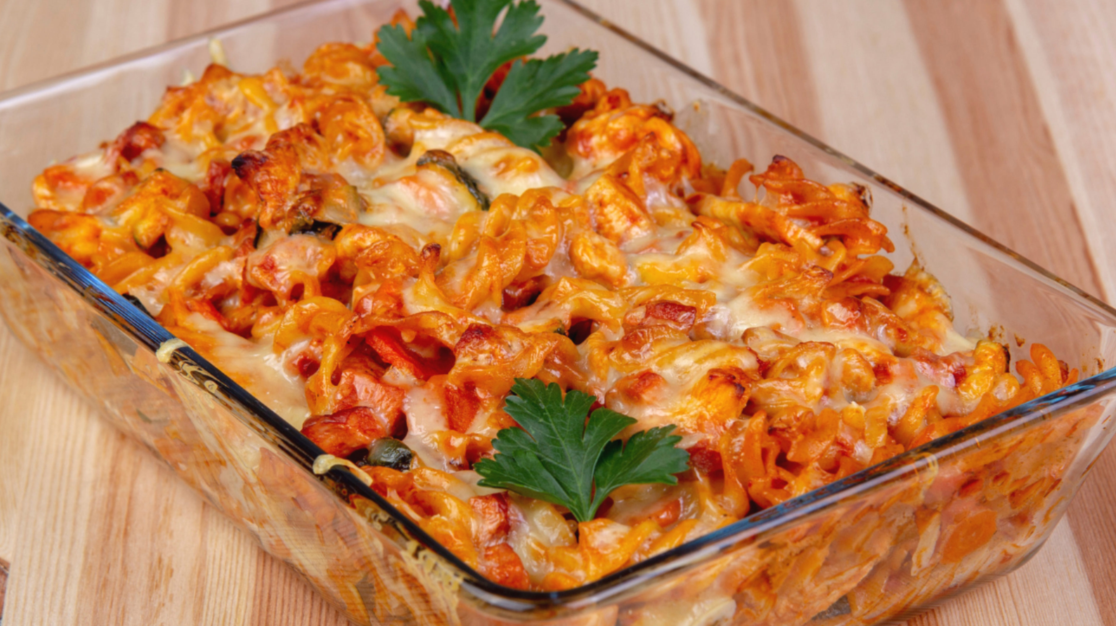 Rezept für cremige Baked Masala Pasta