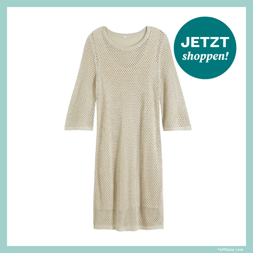 Strickkleid aus fließender Viskose