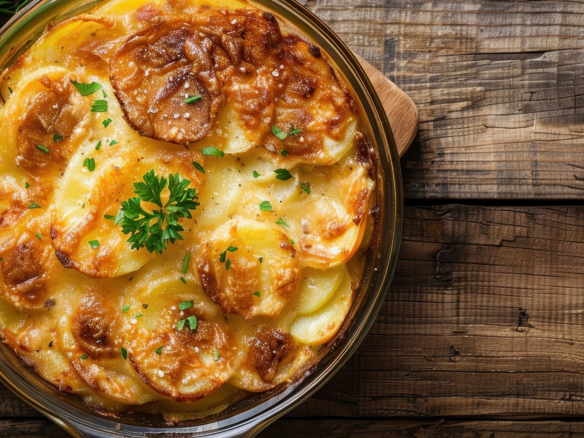 Kartoffel-Gemüse-Gratin: Rezept für das wärmende Winterglück