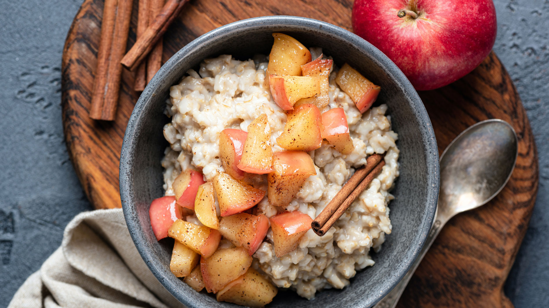 Apfel-Zimt-Overnight-Oats
