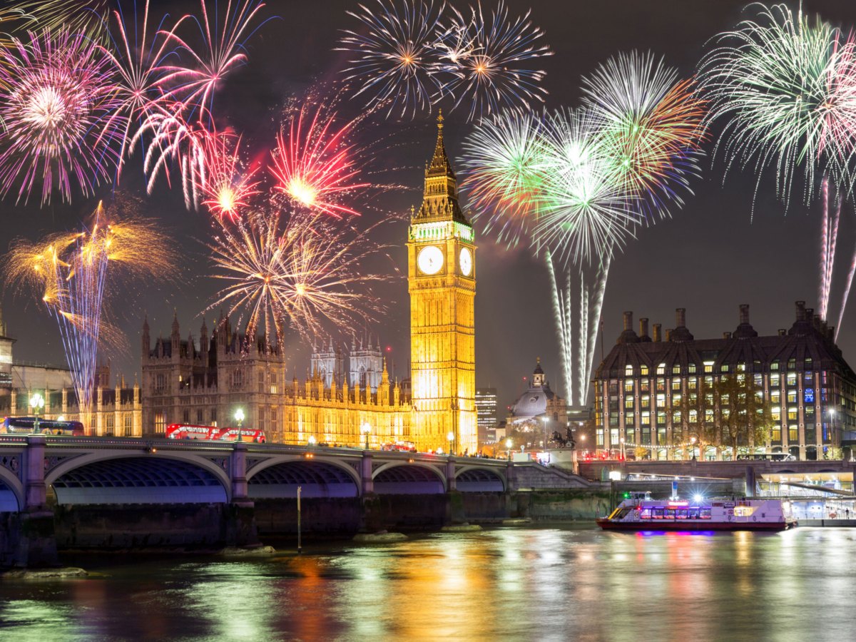 London an Silvester