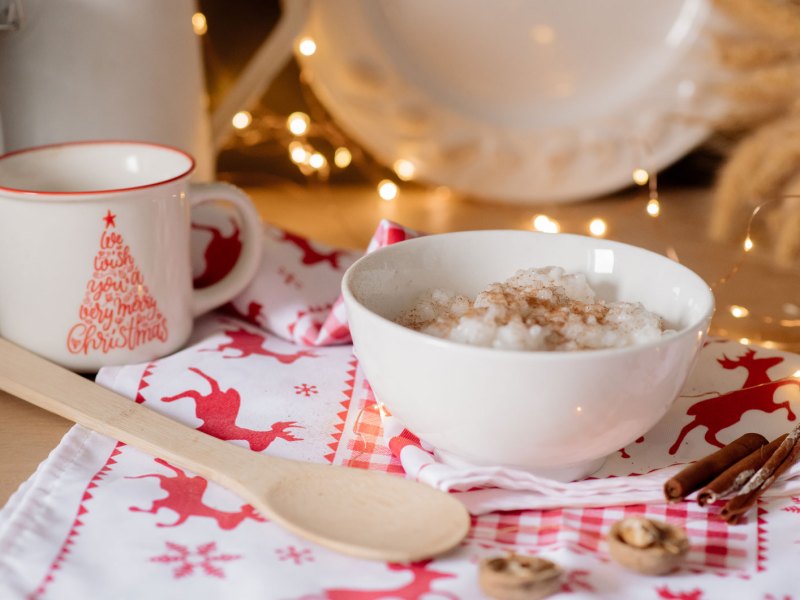 Milchreis nach skandinavischer Art.