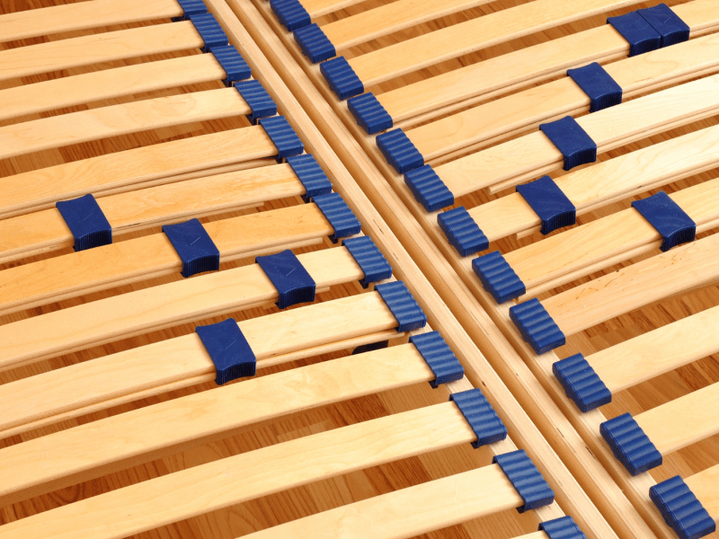 Lattenrost im Doppelbett