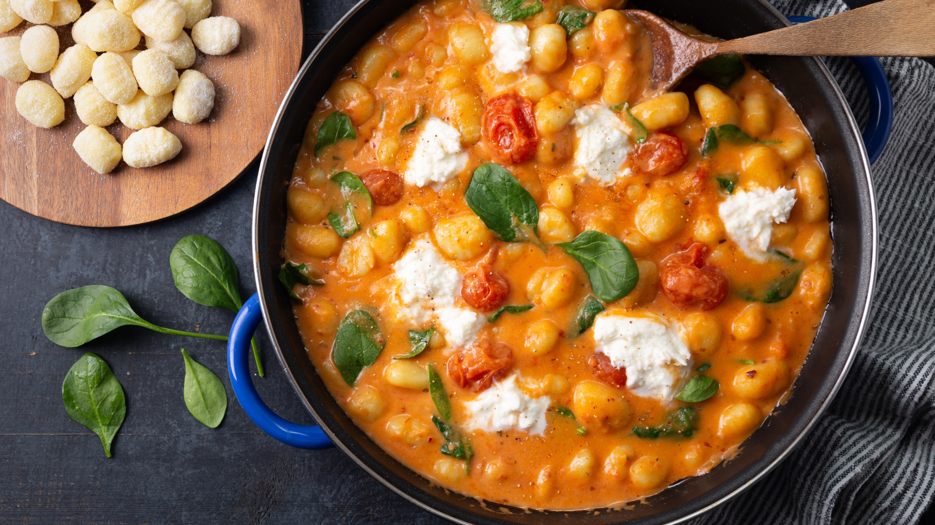 Schnelle One-Pot-Gnocchi