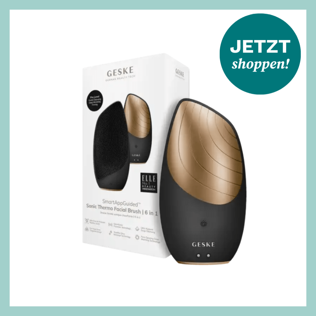 schwarzes Beauty-Ger&auml;t f&uuml;r reine Haut