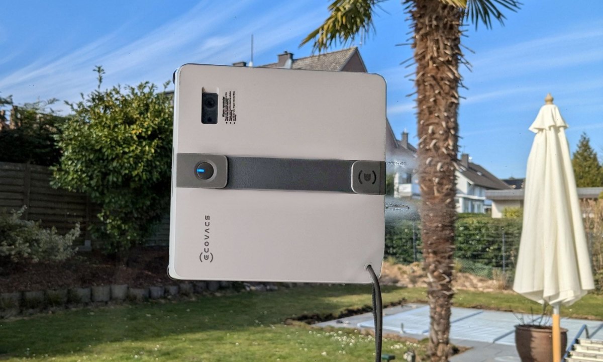 Test: Winbot Mini Roboter auf Fenster