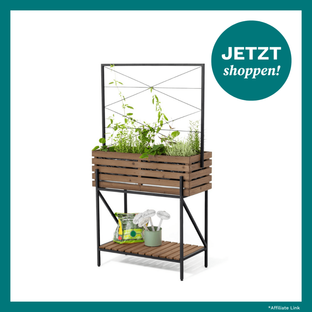 Hochbeet von Tchibo.